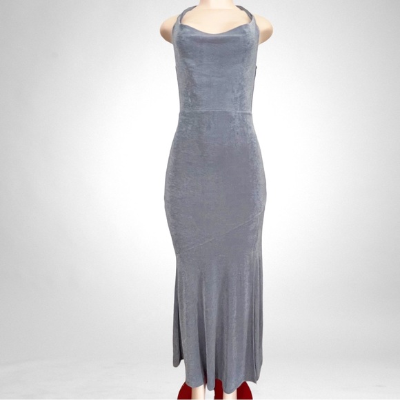 NEW Hello Molly New Dusk Maxi Dress Blue SZ 6 - Picture 2 of 13